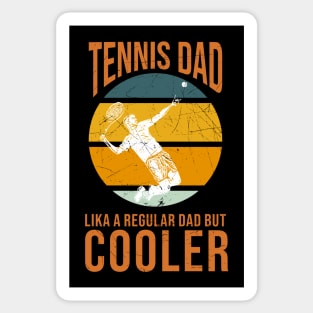 Tennis dad // Retro style // Grunge Sticker